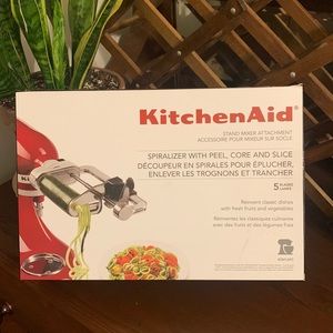 KitchenAid Stand Mixer Spiralizer with Peel, Core, and Slice Attachment